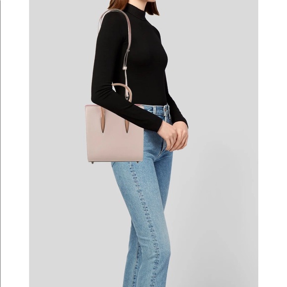 CHRISTIAN LOUBOUTIN Small Paloma Tote Nude color - Picture 2 of 11